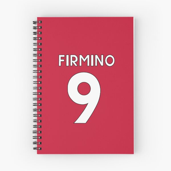 Item preview, Roberto Firmino Liverpool FC shirt illustration designed and sold by DJD Design.