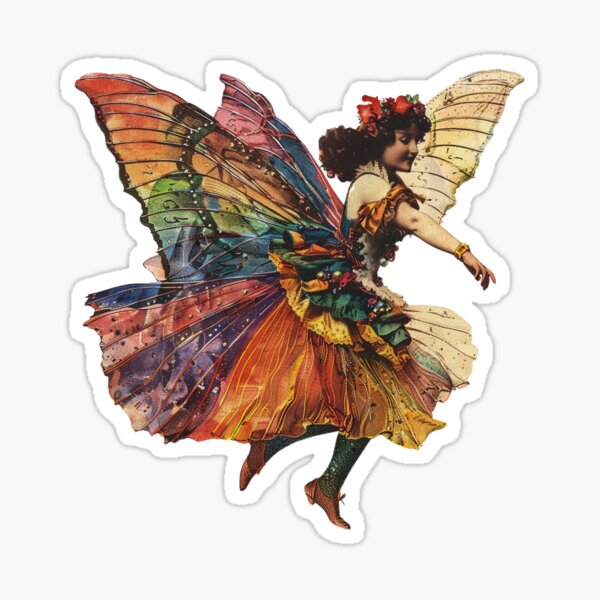 Item preview, Vintage Rainbow Fairy designed and sold by MendaciousMina.