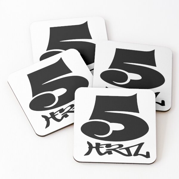 Item preview, 5 HERTZ. 2024 LOGO. BLACK. designed and sold by 5hertz.