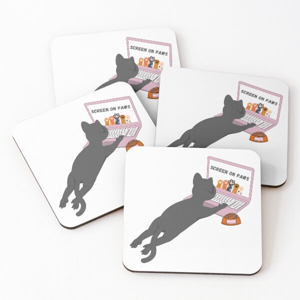 Item preview, Screen on paws designed and sold by BritishDelights.