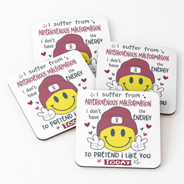 Item preview, I suffer from Arteriovenous Malformation i do not have the ENERGY to pretend i like you TODAY designed and sold by KatMercerr.