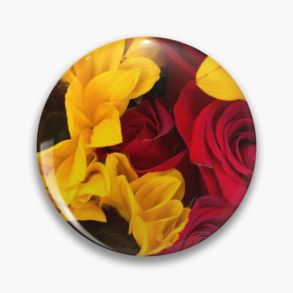 Item preview, Sunflowers and red roses  designed and sold by Lauracolleen3.