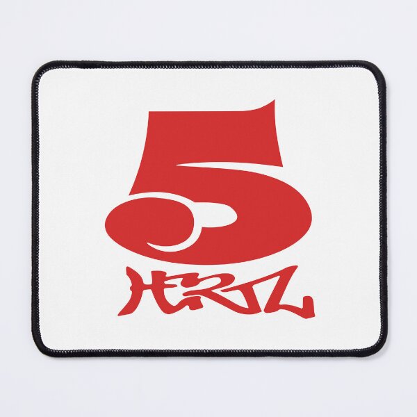Item preview, 5 HERTZ. 2024 LOGO. RED. designed and sold by 5hertz.