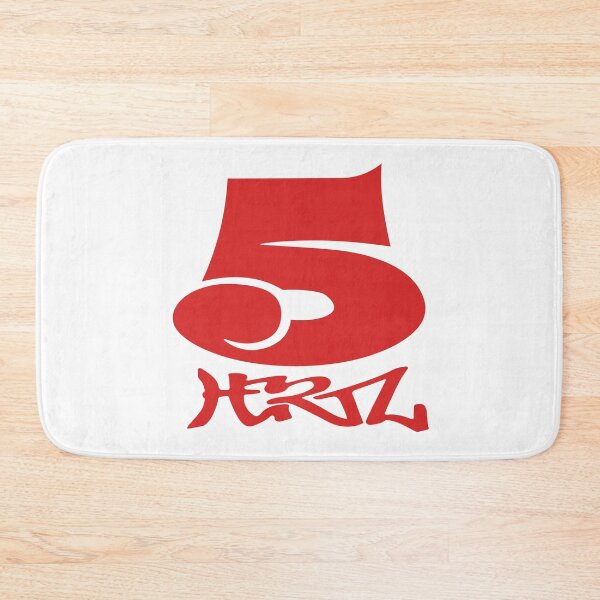 Item preview, 5 HERTZ. 2024 LOGO. RED. designed and sold by 5hertz.