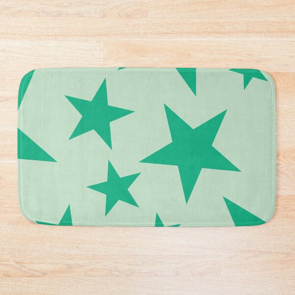 Item preview, Minty Fresh Big Ol' Stars designed and sold by STUDIO MORE Los Angeles.