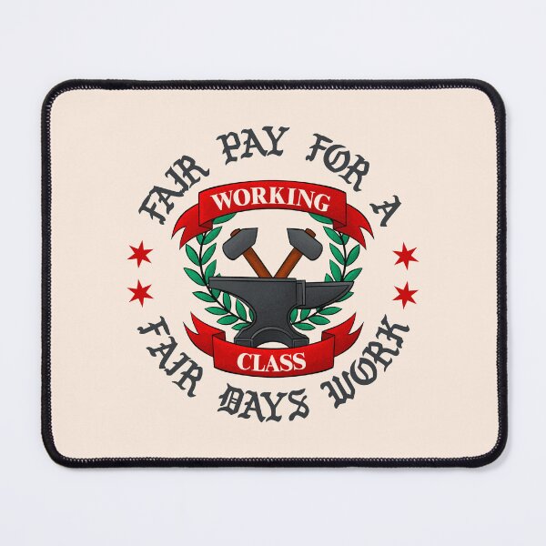 Item preview, Fair Pay For A Fair Days Work - Working Class Traditional American Flash designed and sold by Picket Club.