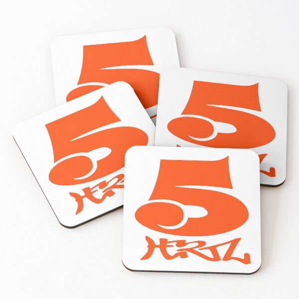 Item preview, 5 HERTZ. 2024 LOGO. ORANGE. designed and sold by 5hertz.