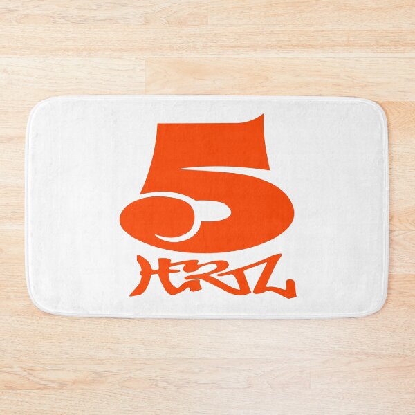 Item preview, 5 HERTZ. 2024 LOGO. ORANGE. designed and sold by 5hertz.
