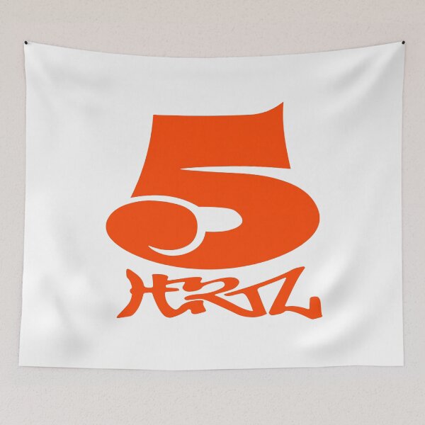 Item preview, 5 HERTZ. 2024 LOGO. ORANGE. designed and sold by 5hertz.