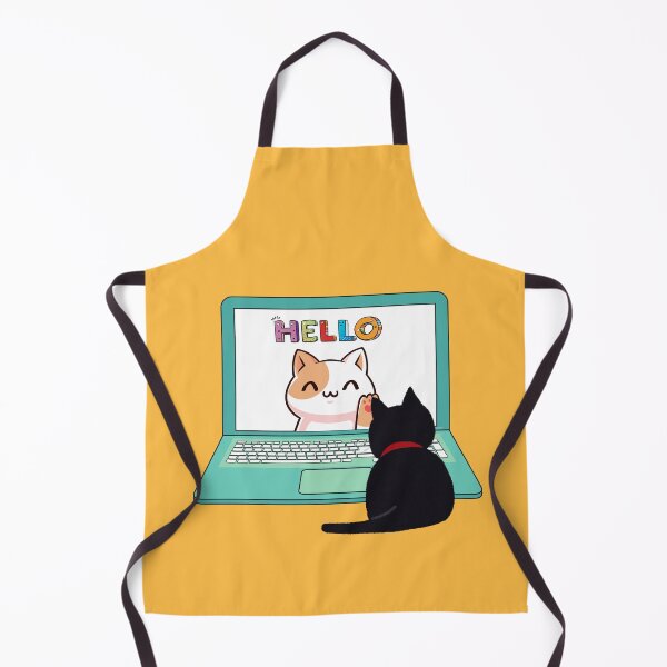 Item preview, Hello black kitten designed and sold by BritishDelights.