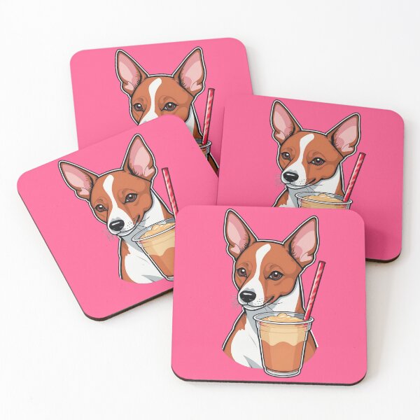 Item preview, Basenji Boba Tea designed and sold by OurGirlGertie.