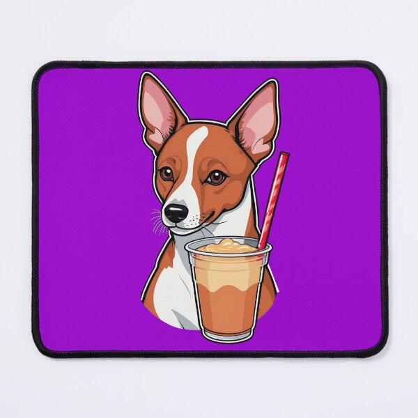 Item preview, Basenji Boba Tea designed and sold by OurGirlGertie.