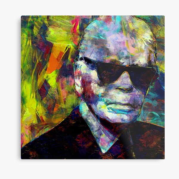 Karl Lagerfeld Metal Print