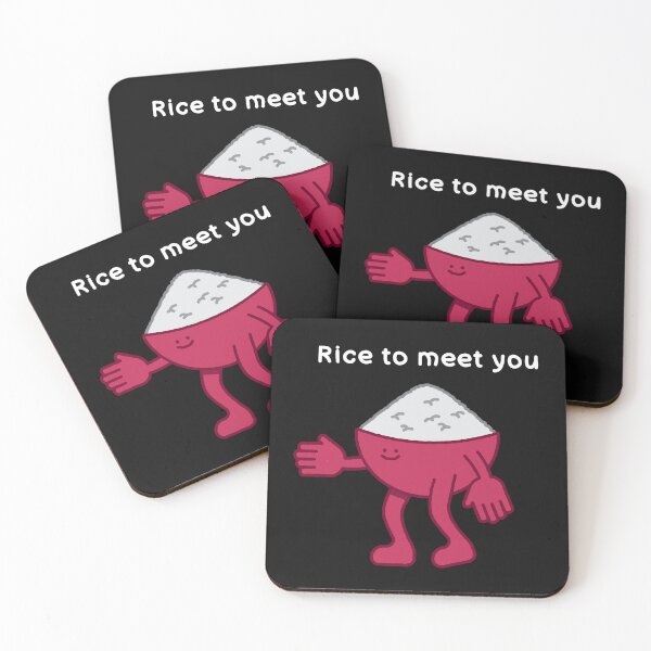 Item preview, Rice To Meet You designed and sold by SpartanDStore.