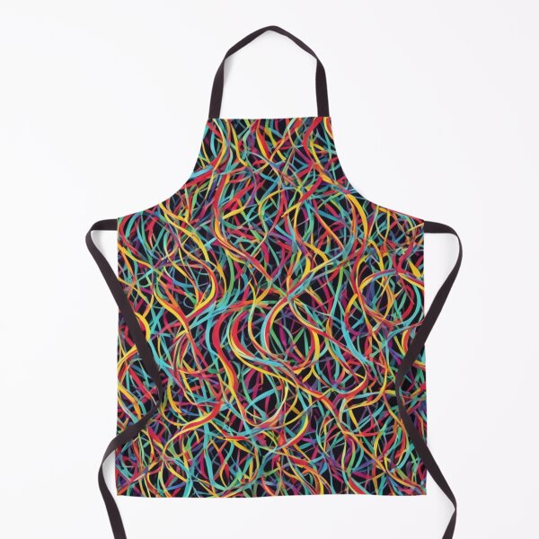 Artikelvorschau, Abstraktes buntes String-Art-Muster entworfen und verkauft von calibrit.