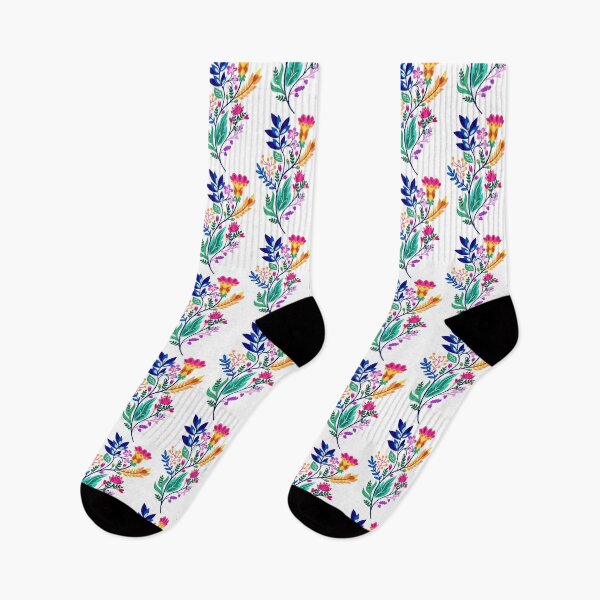 Item preview, Colorful Wildflowers designed and sold by CatCoconut-Art.