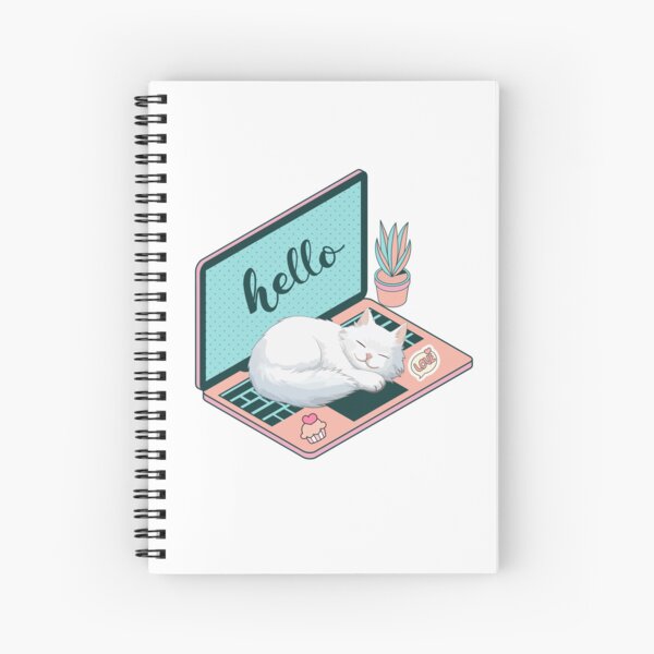 Item preview, Hello white cat designed and sold by BritishDelights.