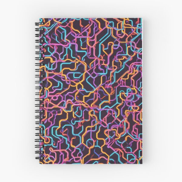 Item preview, Abstract Colorful Neon Pattern designed and sold by calibrit.