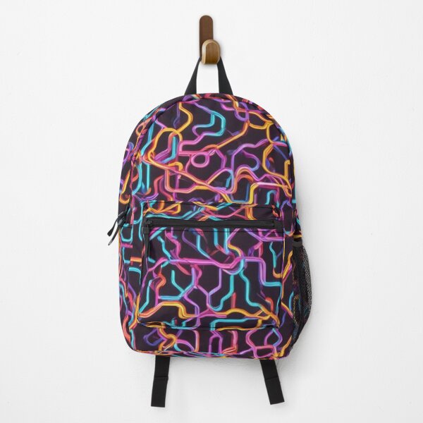 Item preview, Abstract Colorful Neon Pattern designed and sold by calibrit.