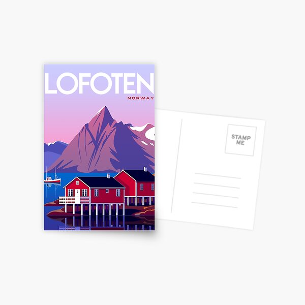 Item preview, Lofoten Norway Travel designed and sold by skalihm.