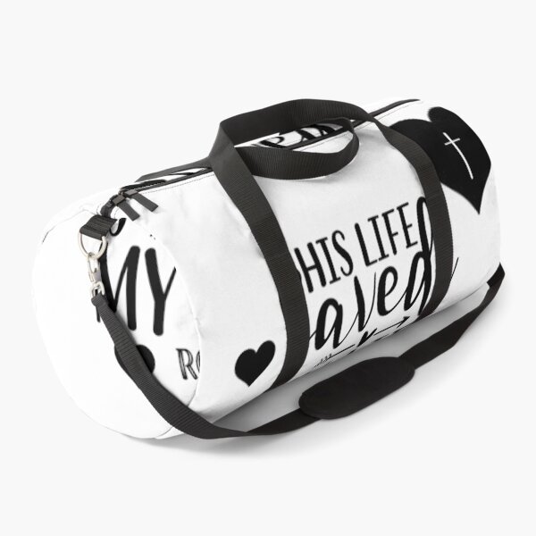 Item preview, His life saved my life Romans 5:8 designed and sold by JLZS.