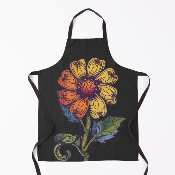 Item preview, Flower Retro Illustration designed and sold by Sketch-Shack.