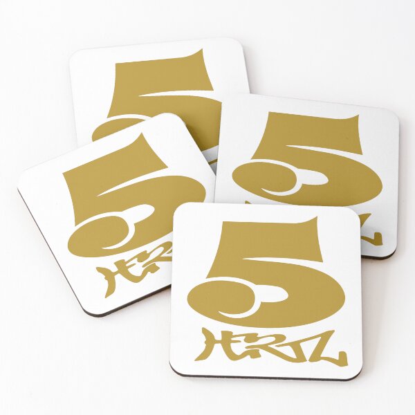 Item preview, 5 HERTZ. 2024 LOGO. GOLD ISH. designed and sold by 5hertz.