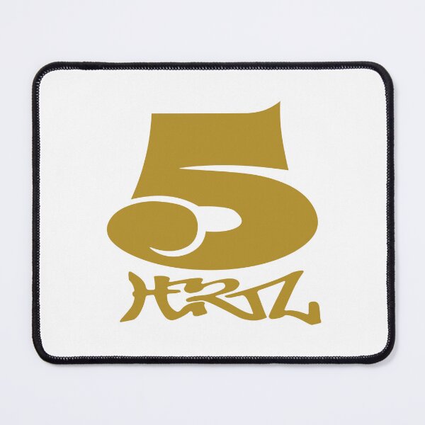 Item preview, 5 HERTZ. 2024 LOGO. GOLD ISH. designed and sold by 5hertz.