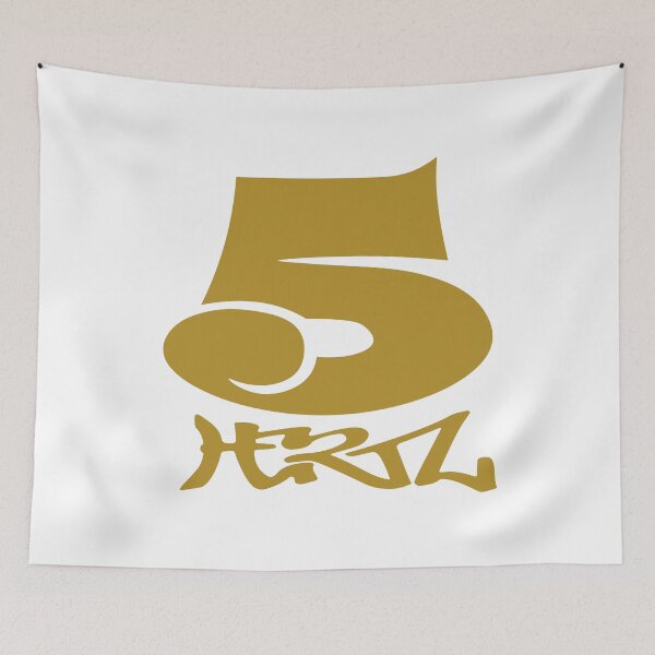 Item preview, 5 HERTZ. 2024 LOGO. GOLD ISH. designed and sold by 5hertz.