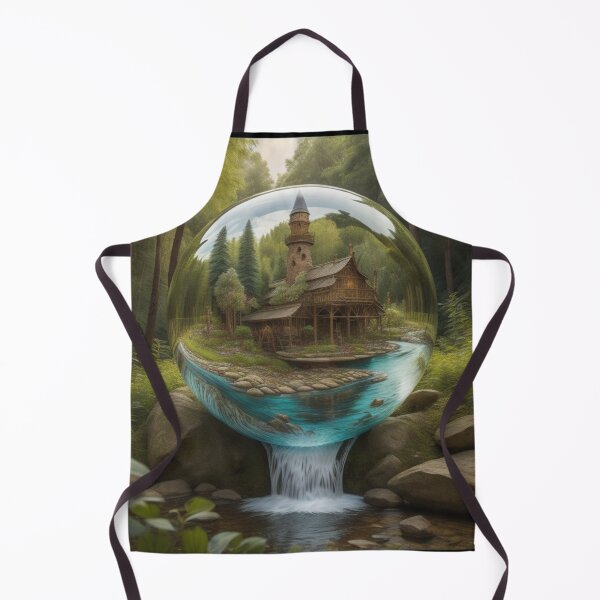 Item preview, Enchanted Rustic House Encased Within A Glass Orb designed and sold by EnchantedVista.