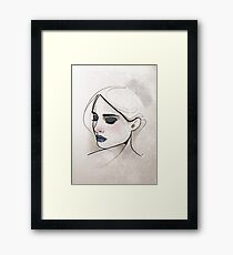 Blue. Framed Print