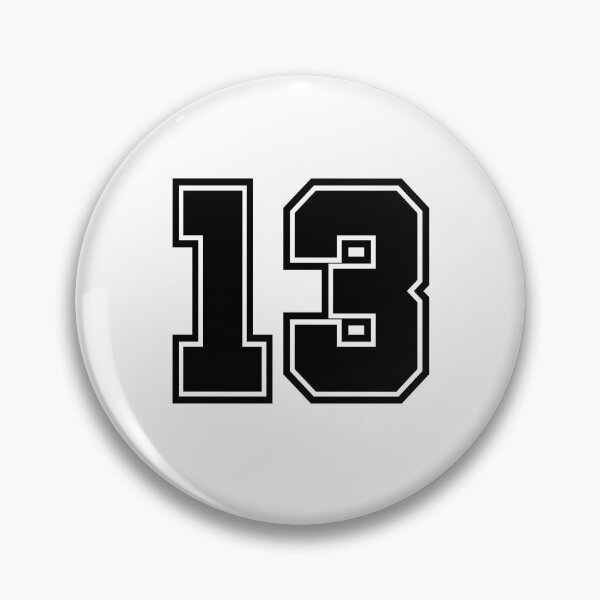 Item preview, Sport Numbering Appearance Front No 13, thirteen, thirteen designed and sold by Takha International By TJ.