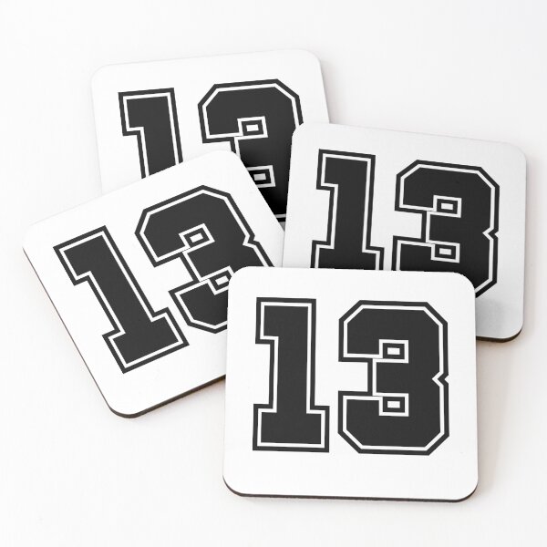 Item preview, Sport Numbering Appearance Front No 13, thirteen, thirteen designed and sold by Takha International By TJ.