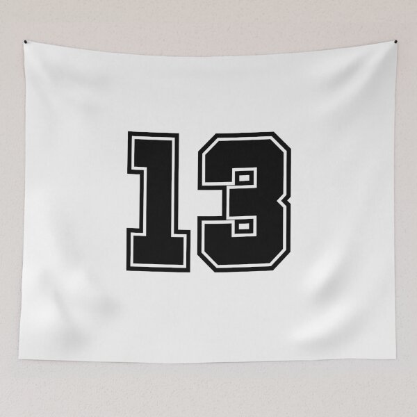 Item preview, Sport Numbering Appearance Front No 13, thirteen, thirteen designed and sold by Takha International By TJ.