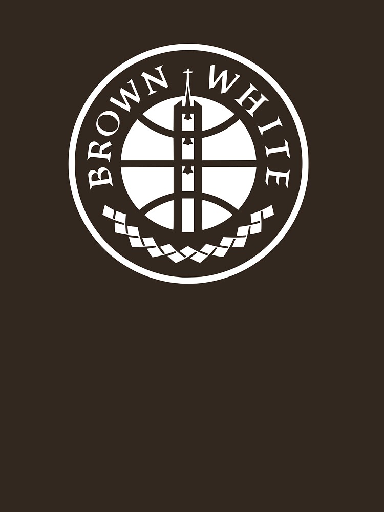 Thumbnail 7 of 7, Essential T-Shirt, Brown and White designed and sold by SBUnfurled.