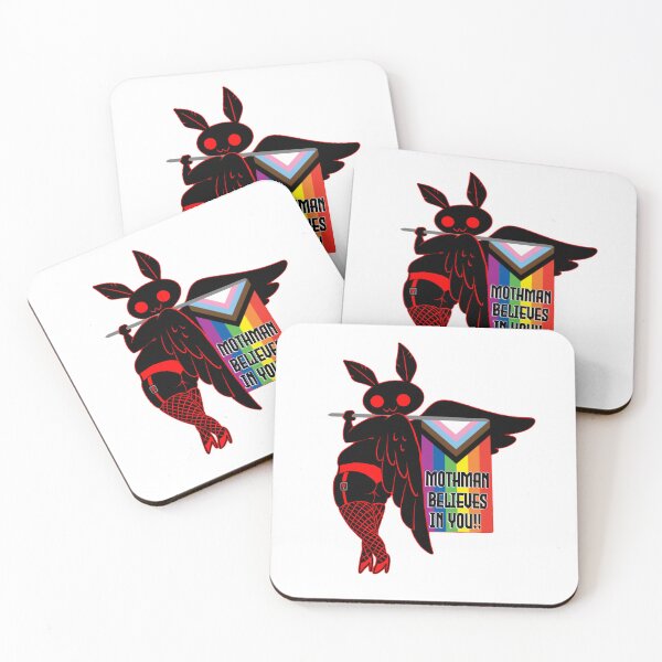 Item preview, Mothman pride designed and sold by Holly Pierson.