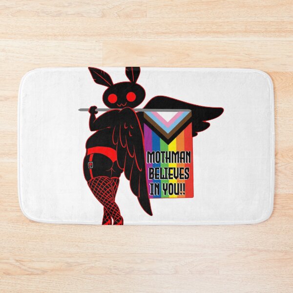 Item preview, Mothman pride designed and sold by Holly Pierson.