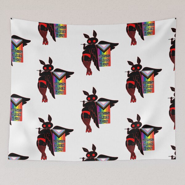 Item preview, Mothman pride designed and sold by Holly Pierson.