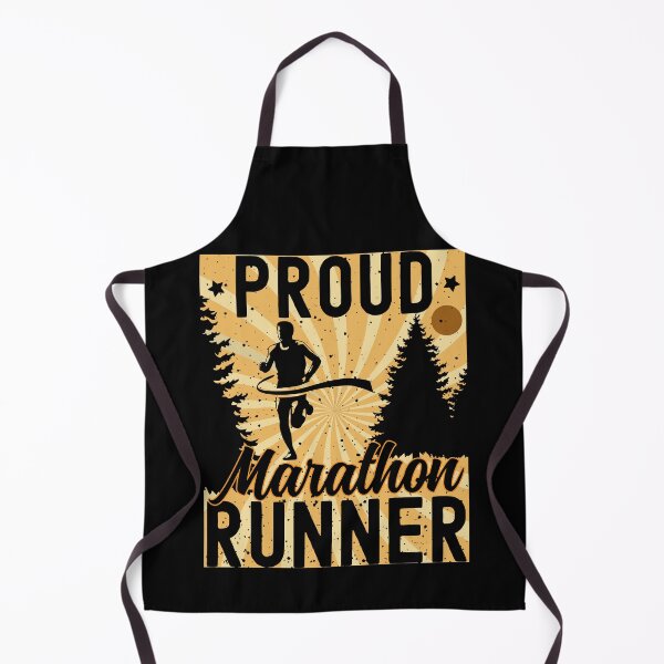Item preview, Proud Marathon Runner | Male Marathon Runner - Yellow designed and sold by PearlMoonGrapes.