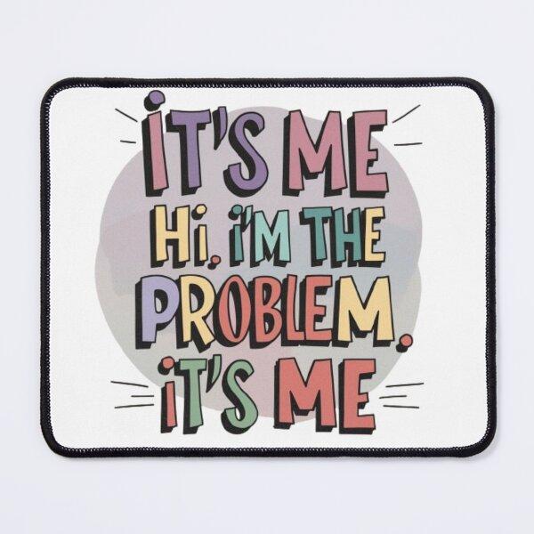 Item preview, Me, Hi, I'm The Problem Funny Sarcastic Retro Groovy designed and sold by SztylishDesigns.