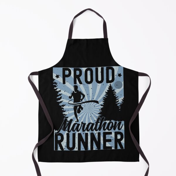 Item preview, Proud Marathon Runner | Male Marathon Runner - Blue designed and sold by PearlMoonGrapes.