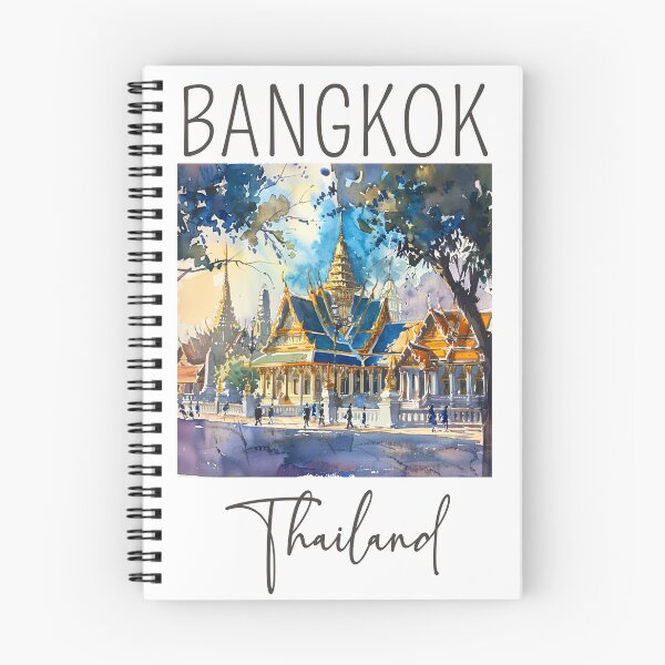 Item preview, A Watercolor Design of Bangkok - Thailand designed and sold by Sketch-Shack.