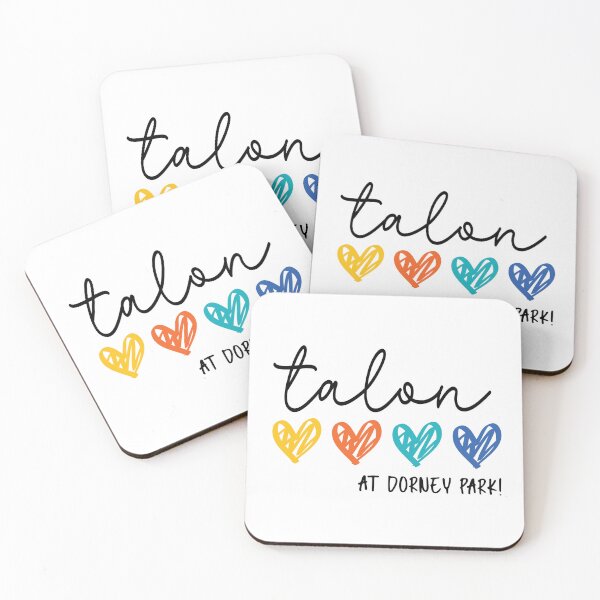 Item preview, Talon at Dorney Park! - Coaster Love Series designed and sold by Inverted Creative.