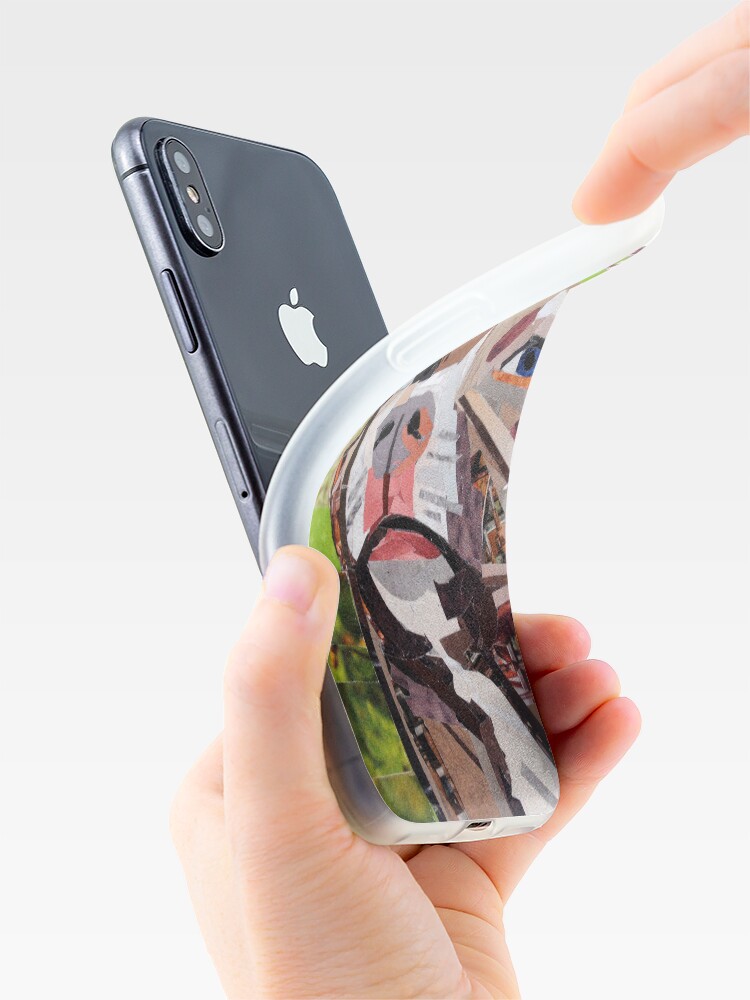 Thumbnail 4 of 5, iPhone Case, The Distracted Pit Bull designed and sold by megancoyle.