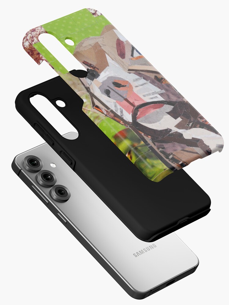 Thumbnail 2 of 4, Samsung Galaxy Phone Case, The Distracted Pit Bull designed and sold by megancoyle.