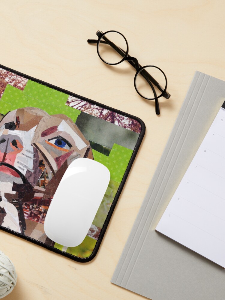Thumbnail 3 of 5, Mouse Pad, The Distracted Pit Bull designed and sold by megancoyle.