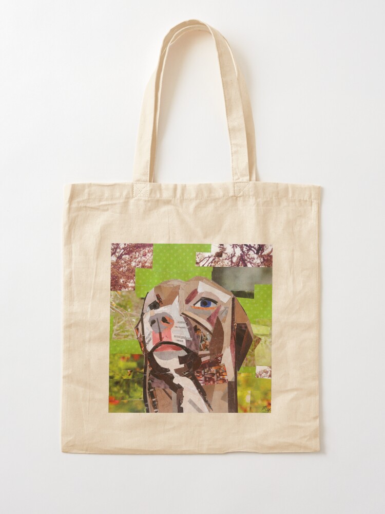 Thumbnail 2 of 5, Tote Bag, The Distracted Pit Bull designed and sold by megancoyle.