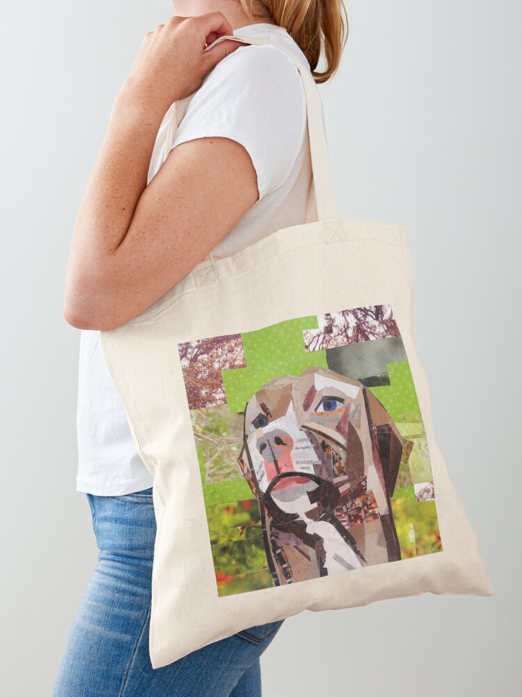 Thumbnail 1 of 5, Tote Bag, The Distracted Pit Bull designed and sold by megancoyle.