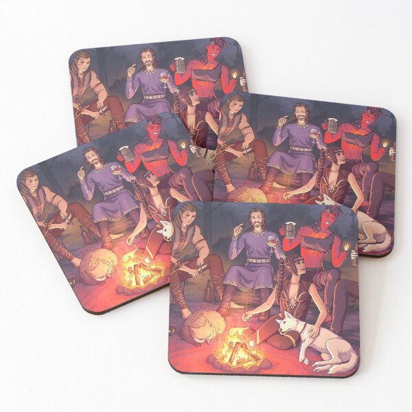 Item preview, Baldur's Gate Campfire designed and sold by Tami Wicinas.