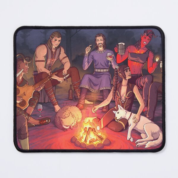 Item preview, Baldur's Gate Campfire designed and sold by Tami Wicinas.